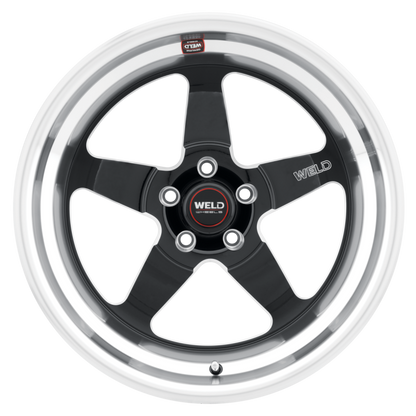 Weld S104 Ventura 18x10 5x120.65 ET42 BS 7.15 Gloss BLK MIL DIA 72.56 Wheel - Graveyard Performance
