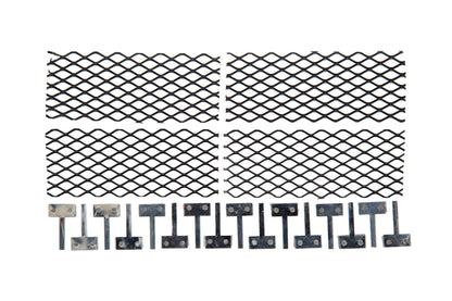 OLM S207 Style Paint Matched Rear Bumper Vent Inserts - Galaxy Blue Pearl - 2015-2021 Subaru WRX / STI - Graveyard Performance