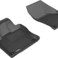 3D MAXpider 2015-2018 Volkswagen Golf Kagu 1st Row Floormat - Black