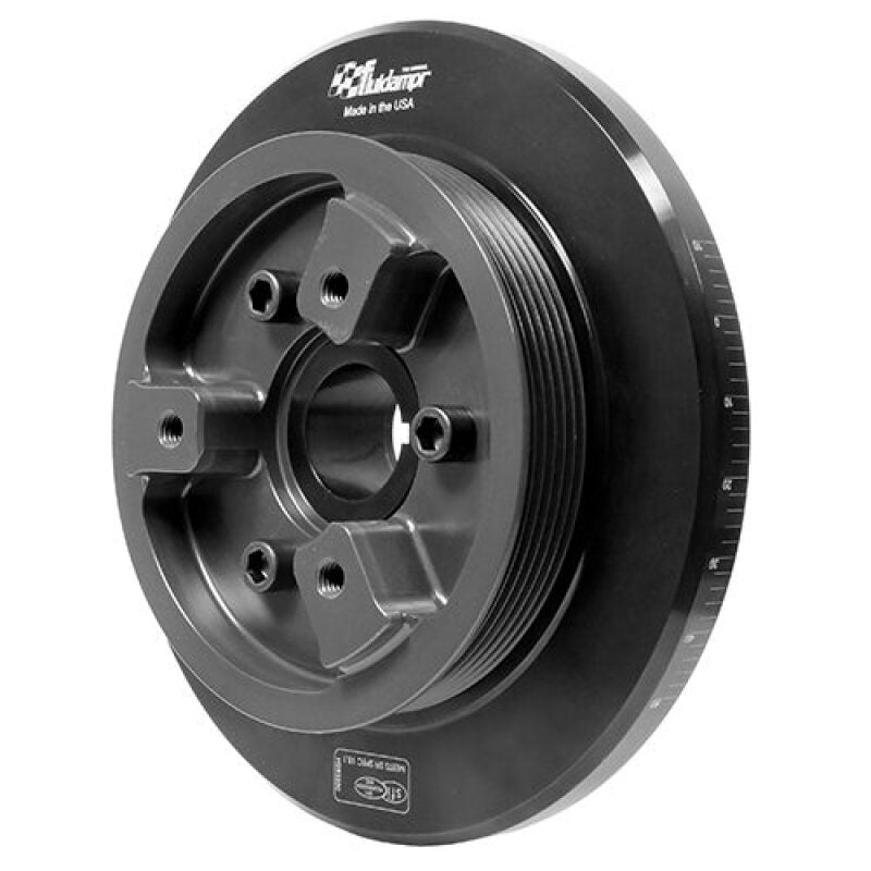 Fluidampr 90-05 Toyota 1JZ/2JZ I6 Steel 8.5in Dia Dry Sump Pulley Internally Balanced Damper - Graveyard Performance