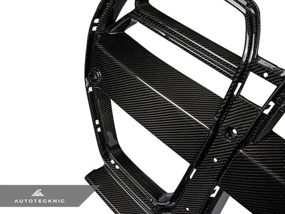 AutoTecknic Dry Carbon Competizione GT4 Front Grille - G80 M3 | G82/ G83 M4 - Graveyard Performance