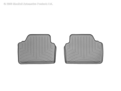 WeatherTech 06-12 BMW 328xi Rear FloorLiner - Grey - Graveyard Performance