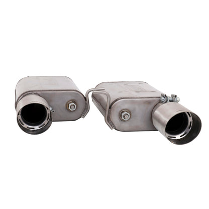BBK 11-14 Mustang GT VariTune Axle Back Exhaust Kit (Stainless Steel) - Graveyard Performance