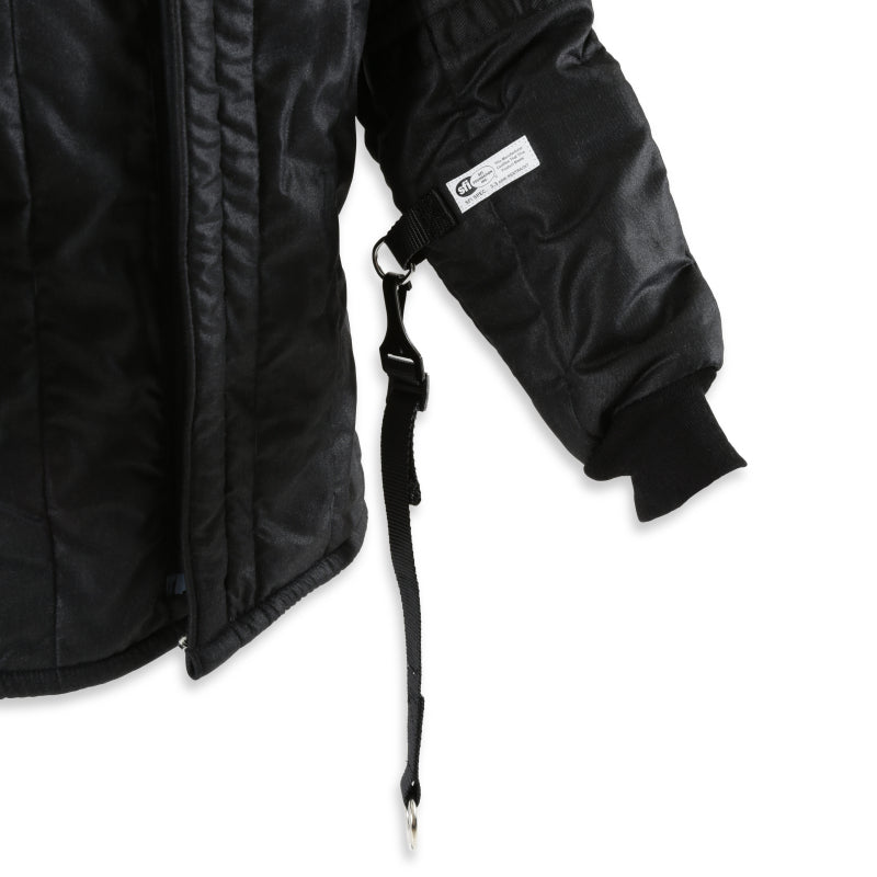 RaceQuip SFI-15 Jacket Black Medium - Graveyard Performance