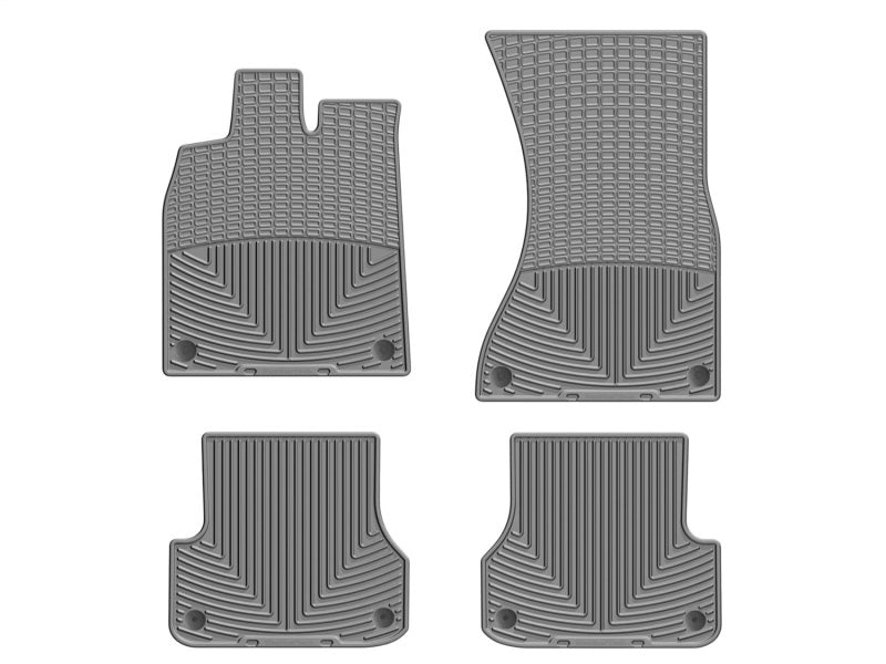 WT Rubber Mats - Front - Grey - Graveyard Performance