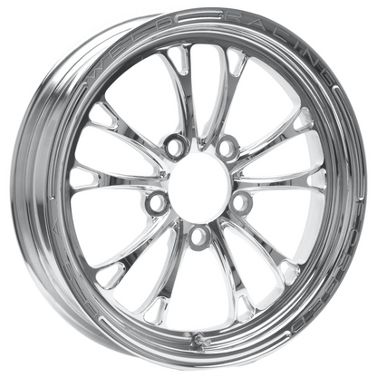 Weld V-Series 18x6 / 5x115 BP / 2.7in. BS Polished Wheel - Non-Beadlock - Graveyard Performance
