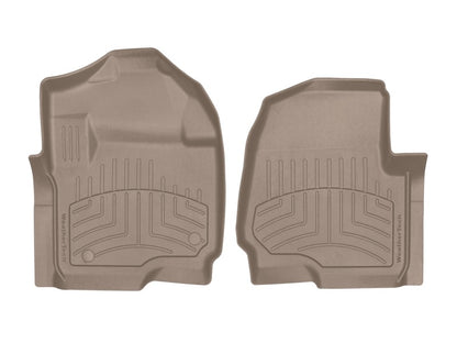 WeatherTech 17-20 Honda Civic Coupe (Incl. Si) Front FloorLiner HP - Tan - Graveyard Performance