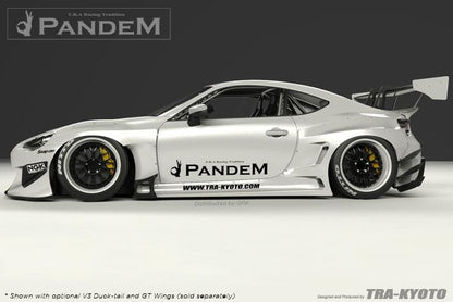 GReddy Scion FR-S Pandem Wide Body V3 Side Canards - Graveyard Performance
