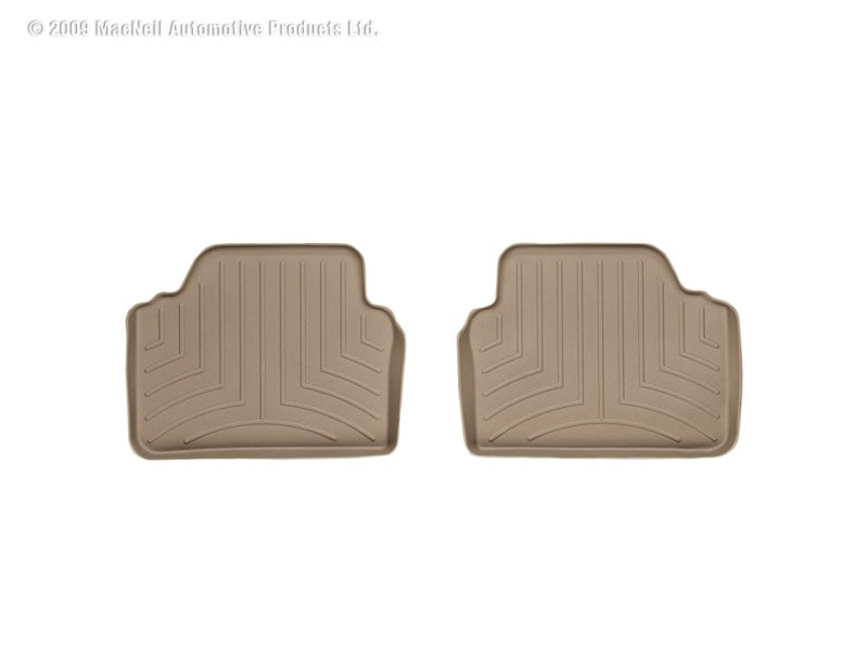 WeatherTech 06-12 BMW 328xi Rear FloorLiner - Tan - Graveyard Performance
