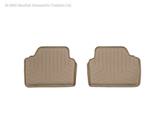 WeatherTech 06-12 BMW 328xi Rear FloorLiner - Tan - Graveyard Performance