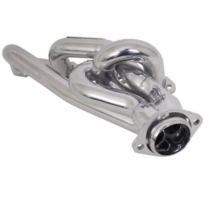 BBK 94-95 Mustang 5.0 Shorty Tuned Length Exhaust Headers - 1-5/8 Silver Ceramic - Graveyard Performance