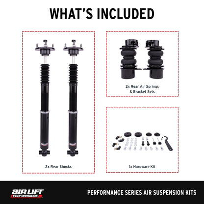 Air Lift Performance 2024 Lexus RC300/350 / 15-22 Lexus RC 350 / 13-21 Lexus GS 350 Rear Kit