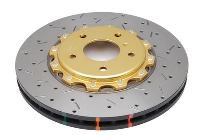 DBA 03-07 350Z / 03-04 G35 w/ Brembo Front Drilled & Slotted 5000 Series 2 Piece Rotor Assembled w/ - Graveyard Performance