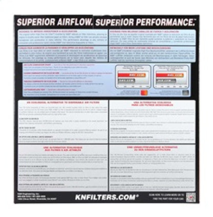 K&N 08-11 BMW M3 4.0L V8 Drop In Air Filter - Graveyard Performance