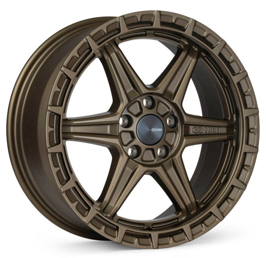Enkei Trail-Finder OVL 18x8 / 5x114.3 BP / ET35 / 72.6mm Bore - Matte Bronze Wheel