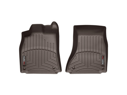 WeatherTech 2010-2015 Audi A4 Front FloorLiner - Cocoa - Graveyard Performance
