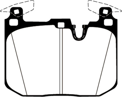 EBC 16-18 BMW M2 (F87) Bluestuff Front Brake Pads - Graveyard Performance