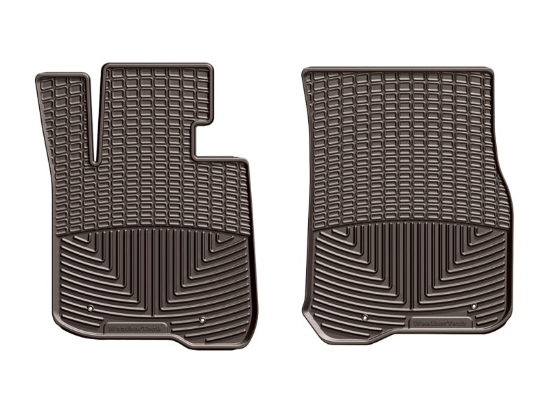 WeatherTech 2014+ BMW 4-Series Front Rubber Mats - Cocoa - Graveyard Performance