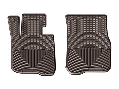 WeatherTech 2014+ BMW 4-Series Front Rubber Mats - Cocoa - Graveyard Performance