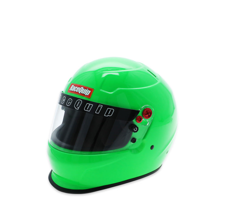 RaceQuip PRO25 SA2025 FLO GRN XXL HELMET - Graveyard Performance