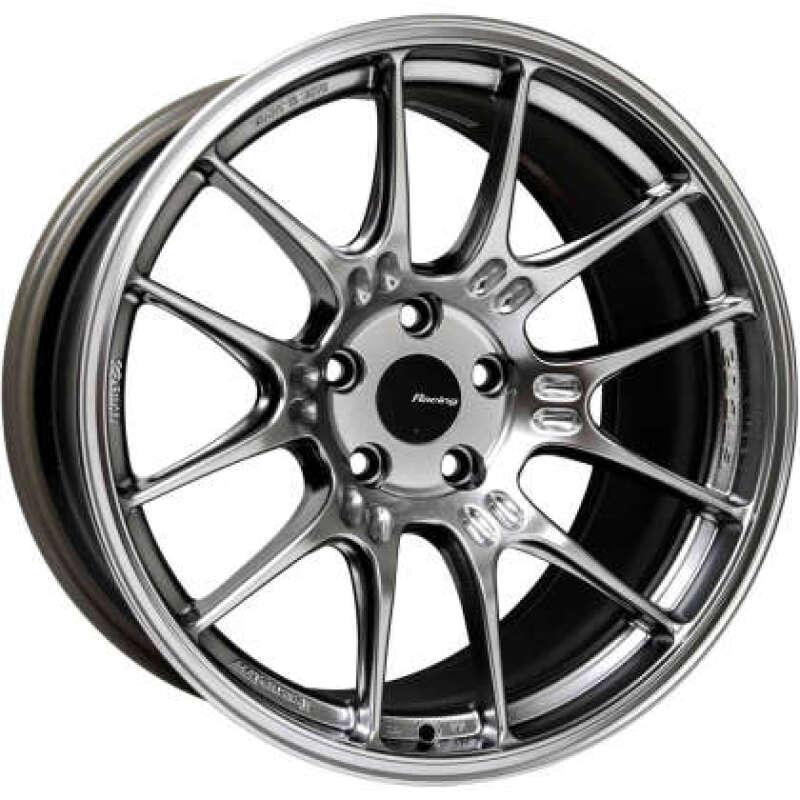 Enkei GTC02 17x7.5 5x100 38mm Offset 75mm Bore Hyper Silver Wheel - Graveyard Performance