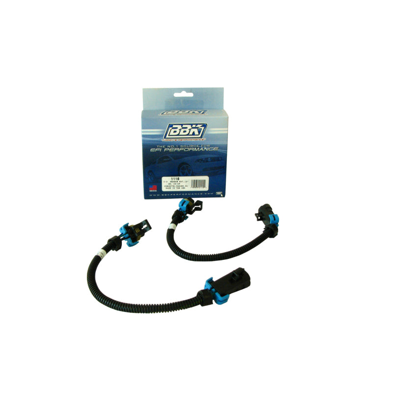 BBK 08-15 GM Corvette Camaro O2 Sensor Wire Harness Extensions 12 (pair) - Graveyard Performance