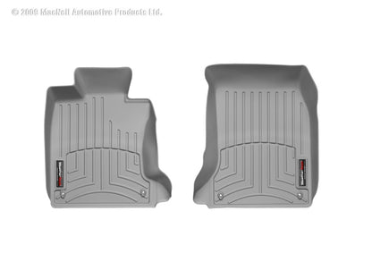 WeatherTech 04-10 BMW 528i/528xi Front FloorLiner - Grey - Graveyard Performance