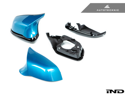 AutoTecknic Version III M-Inspired Mirror Housing Kit - F22 2-Series | F30 3-Series | F32 4-Series | F87 M2 - Graveyard Performance