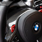 AutoTecknic Replacement Carbon Steering Wheel Top Cover - G80 M3 | G82/ G83 M4