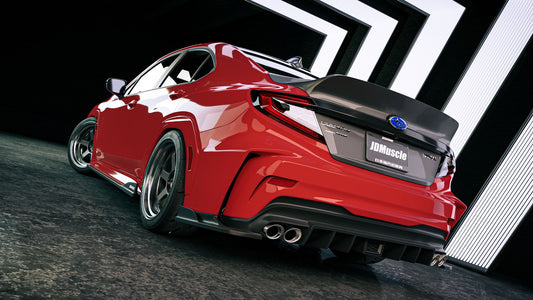 JDMuscle [22-25 WRX] Evolution Rear Bumper