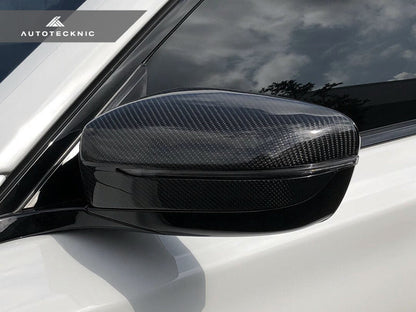 AutoTecknic Replacement Carbon Mirror Covers - G30 5-Series | G32 6-Series GT | G11 7-Series - Graveyard Performance