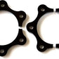 BLOX Honda S2000 Racing Half Shaft Spacers - Black (Recommended for vehicles lowered 1.25in or more)