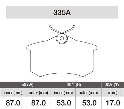 iSWEEP Brake Pads | Rear • PQ34/PQ35 Beetle/Jetta Mk4/Mk5/Mk6