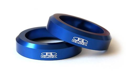 BLOX Racing Honda S2000 Engine Mount Ring Kit Blue - Graveyard Performance