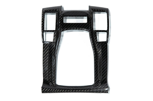 OLM Carbon Fiber Shifter Panel - 2017-21 Honda Civic Type R (Gloss Finish)