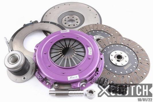 XClutch 05-10 Ford Mustang GT 4.6L 10.5in Twin Solid Organic Clutch Kit