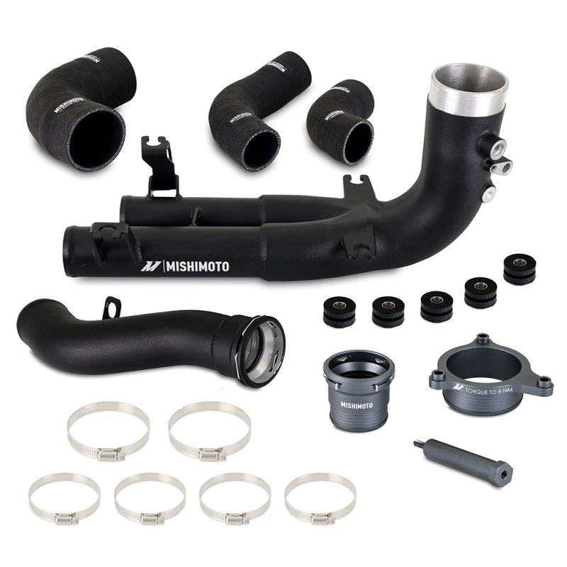 Mishimoto 2021+ BMW G8X M3/M4 Hot Side Intercooler Charge Pipe Kit - Graveyard Performance