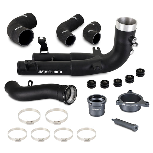 Mishimoto 2021+ BMW G8X M3/M4 Hot Side Intercooler Charge Pipe Kit - Graveyard Performance