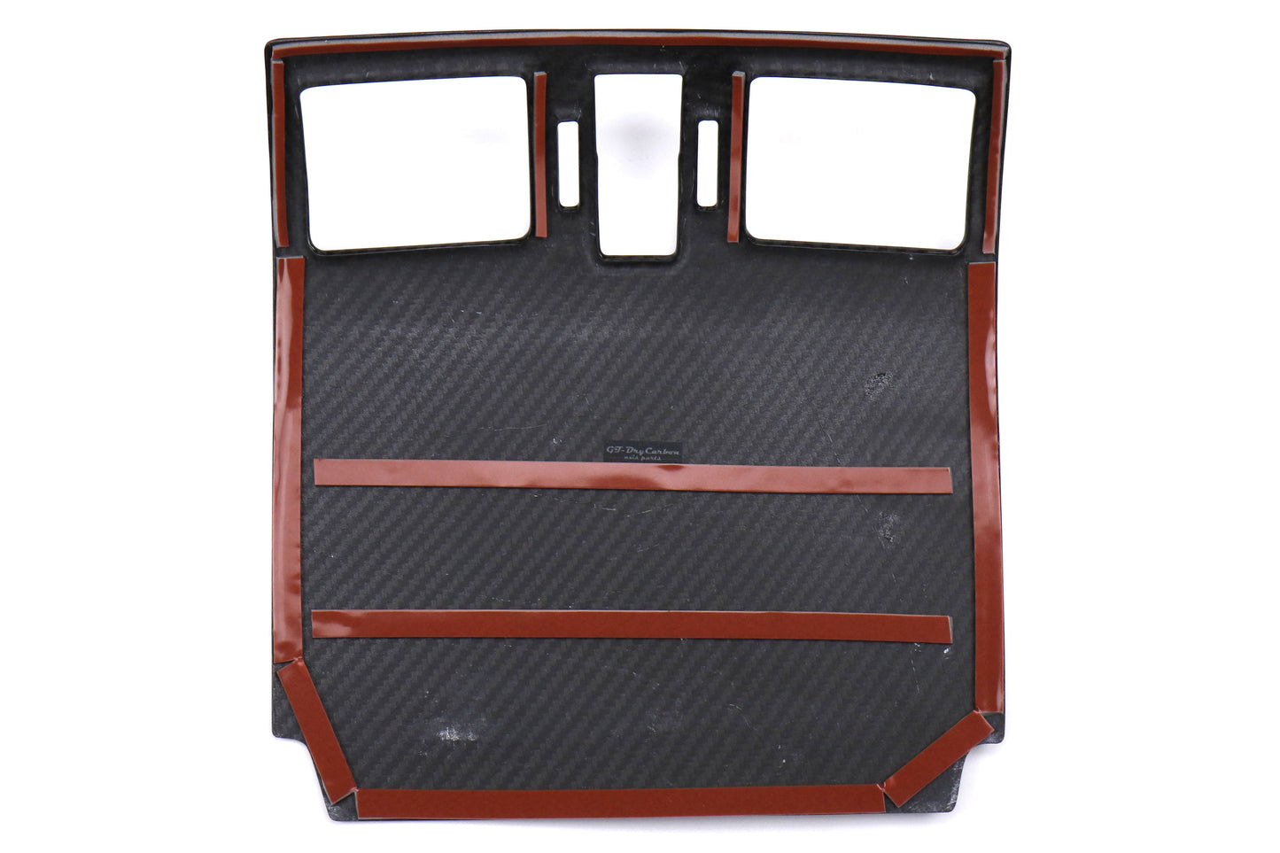 OLM LE Dry Carbon Fiber Center AC Trim Covers - 2016-2021 Subaru WRX / STI 2014-2018 Forester 2016-2017 Crosstrek - Graveyard Performance