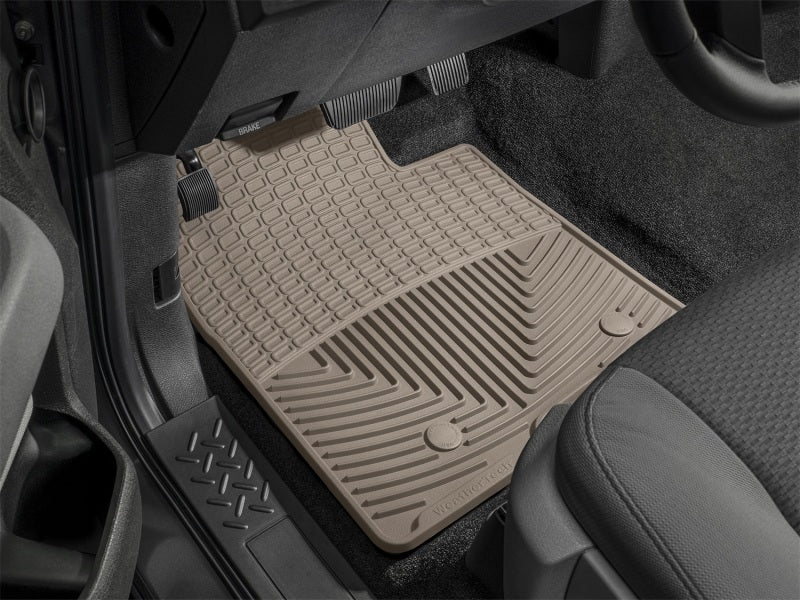 WT Rubber Mats - Front - Tan - Graveyard Performance