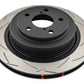 DBA 01-07 Subaru WRX / 05-07 Subaru Forester XT Rear Slotted 4000 Series Rotor