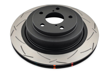 DBA 01-07 Subaru WRX / 05-07 Subaru Forester XT Rear Slotted 4000 Series Rotor - Graveyard Performance