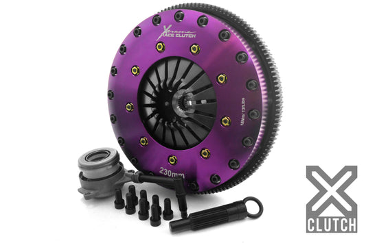 XClutch 08-09 Audi A3 Sportback 2.0L 9in Twin Solid Ceramic Clutch Kit - Graveyard Performance