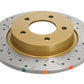 DBA 04-05 Mazda 3 2.3L / 06+ MazdaSpeed3 Rear Drilled & Slotted 4000 Series Rotor