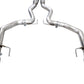 AWE 2024 Ford Mustang GT Fastback S650 RWD Track Edition Catback Exhaust w/ Dual Chrome Silver Tips