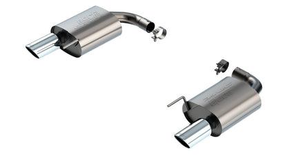 Borla 2024 Ford Mustang GT 5.0L V8 w/o Active Exhaust 2.5in S-Type Axle-Back Exhaust System - Graveyard Performance