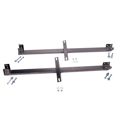 BBK 79-93 Mustang Subframe Connector Full Length With Seat Support Bracket - Graveyard Performance