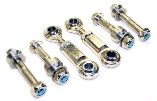 BLOX Racing Adjustable End Links Set - 1994-2001 Acura Integra / 1992-2000 Honda Civic Del Sol - Graveyard Performance
