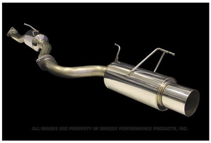 GReddy 00-08 Honda S2000 63.5mm Revolution RS Single Exit Cat-Back Exhaust - Graveyard Performance