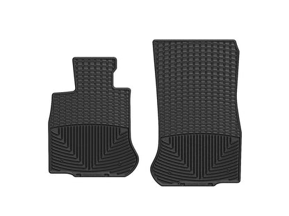 WeatherTech 12+ BMW 6-Series Front Rubber Mats - Black - Graveyard Performance
